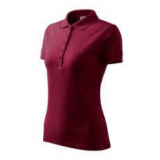 MALFINI, a.s. Pique Polo galléros póló női garnet XS