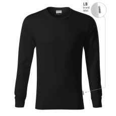 MALFINI, a.s. Resist LS póló unisex fekete 01 (brand label) 3XL