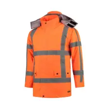 MALFINI, a.s. RWS Parka munkakabát unisex fluoreszkáló narancssárga 4XL munkaruha