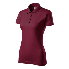 MALFINI, a.s. Single J. galléros póló női garnet XL