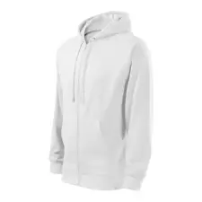 MALFINI, a.s. Trendy Zipper felső férfi fehér L férfi pulóver, kardigán