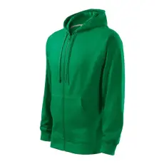 MALFINI, a.s. Trendy Zipper felső férfi fűzöld S