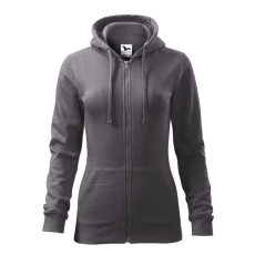 MALFINI, a.s. Trendy Zipper felső női acélszürke 2XL