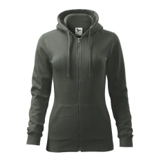 MALFINI, a.s. Trendy Zipper felső női sötét palakő M