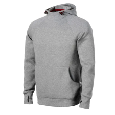 MALFINI, a.s. Vertex Hoodie felső férfi sötétszürke melírozott 4XL férfi pulóver, kardigán