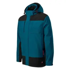 MALFINI, a.s. Vertex téli softshell kabát férfi petrol kék 3XL