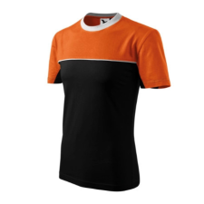 Malfini ADL109 COLORMIX Póló (narancs/fekete, XL) Malfini munkaruha