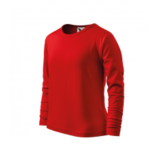 Malfini ADL121 FIT-T Hosszú ujjú gyerek póló (piros, 158 cm/12 éves) Malfini