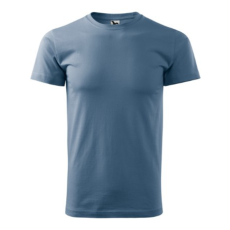 Malfini ADL129 BASIC Férfi póló (farmerkék, 3XL) Malfini