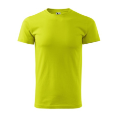 Malfini ADL129 BASIC Férfi póló (lime, L) Malfini