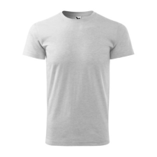 Malfini ADL129 BASIC Férfi póló (világos szürke, 4XL) Malfini munkaruha