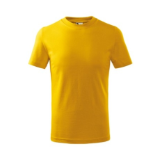 Malfini ADL138 BASIC Gyerek póló (sárga, 134 cm/8 éves) Malfini