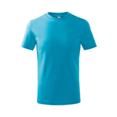 Malfini ADL138 BASIC Gyerek póló (türkiz, 122 cm/6 éves) Malfini