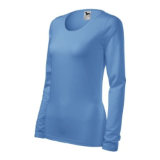 Malfini ADL139 SLIM Hosszú ujjú női póló (égszínkék, XL) Malfini