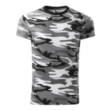 Malfini ADL144 CAMOUFLAGE Terepszínű póló (terepszín szürke, XS) Malfini munkaruha