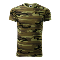 Malfini ADL144 CAMOUFLAGE Terepszínű póló (terepszín zöld, XS) Malfini
