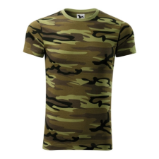 Malfini ADL144 CAMOUFLAGE Terepszínű póló (terepszín zöld, XXL) Malfini munkaruha