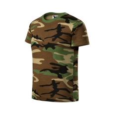 Malfini ADL149 CAMOUFLAGE Terepszínű gyerek póló (terepszín barna, 134 cm/8 éves) Malfini