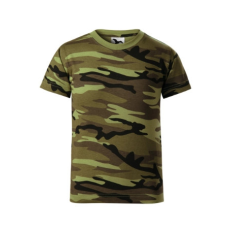 Malfini ADL149 CAMOUFLAGE Terepszínű gyerek póló (terepszín zöld, 110 cm/4 éves) Malfini