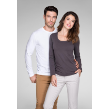 Malfini ADL155 BRAVE Hosszú ujjú Férfi Póló (fehér, 3XL) Malfini munkaruha
