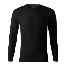 Malfini ADL155 BRAVE Hosszú ujjú Férfi Póló (fekete, XL) Malfini munkaruha