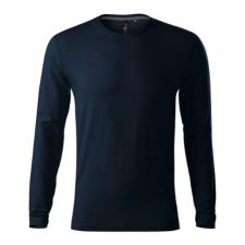 Malfini ADL155 BRAVE Hosszú ujjú Férfi Póló (tengerkék, 3XL) Malfini munkaruha