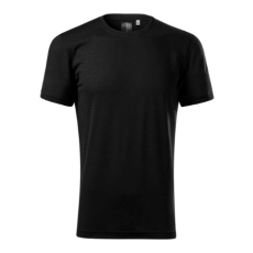 Malfini ADL157 MERINO RISE Merino Gyapjú Férfi Póló (fekete, 3XL) Malfini
