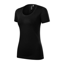 Malfini ADL158 MERINO RISE Merino Gyapjú Női Póló (fekete, M) Malfini munkaruha