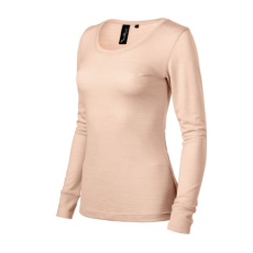 Malfini ADL160 MERINO RISE Merino Gyapjú Hosszú Ujjú Női Póló (cameo, XL) Malfini