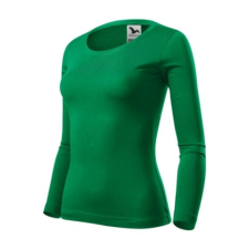 Malfini ADL169 FIT-T Hosszú ujjú női póló (fűzöld, XS) Malfini munkaruha