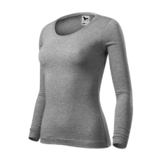 Malfini ADL169 FIT-T Hosszú ujjú női póló (sötétszürke, XL) Malfini