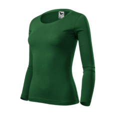 Malfini ADL169 FIT-T Hosszú ujjú női póló (üvegzöld, XS) Malfini