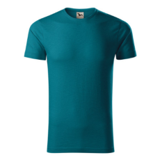Malfini ADL173 NATIVE Férfi póló (petrol kék, 3XL) Malfini