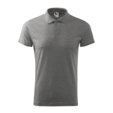 Malfini ADL202 SINGLE J. Galléros férfi póló (sötétszürke, 3XL) Malfini munkaruha