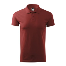 Malfini ADL202 SINGLE J. Galléros férfi póló (terra, XL) Malfini