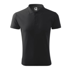 Malfini ADL203 PIQUE Galléros férfi póló (antracit melírozott, XL) Malfini