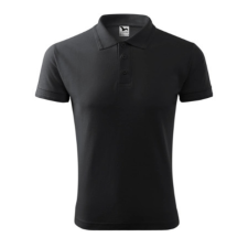 Malfini ADL203 PIQUE Galléros férfi póló (ébenszürke, 4XL) Malfini munkaruha