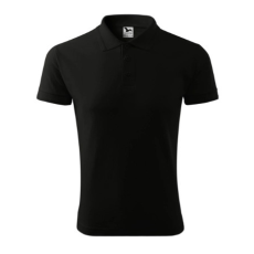 Malfini ADL203 PIQUE Galléros férfi póló (fekete, 5XL) Malfini