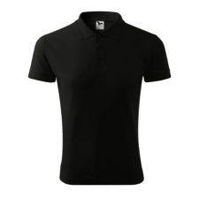 Malfini ADL203 PIQUE Galléros férfi póló (fekete, XL) Malfini munkaruha