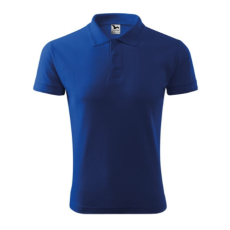 Malfini ADL203 PIQUE Galléros férfi póló (királykék, XL) Malfini