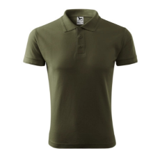 Malfini ADL203 PIQUE Galléros férfi póló (military, XL) Malfini