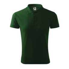 Malfini ADL203 PIQUE Galléros férfi póló (üvegzöld, 4XL) Malfini