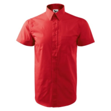 Malfini ADL207 CHIC Rövid ujjú férfi ing (piros, XL) Malfini munkaruha