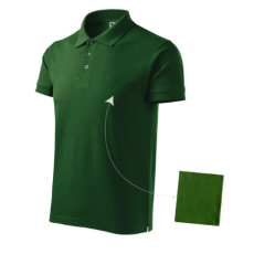 Malfini ADL212 COTTON Galléros férfi póló (üvegzöld, XL) Malfini
