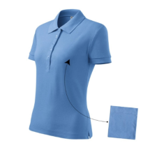 Malfini ADL213 COTTON Galléros női póló (égszínkék, XS) Malfini munkaruha