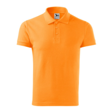Malfini ADL215 COTTON HEAVY Galléros férfi póló (mandarinsárga, L) Malfini