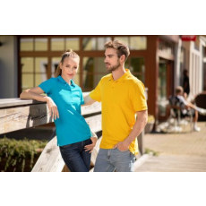 Malfini ADL215 COTTON HEAVY Galléros férfi póló (sárga, XL) Malfini