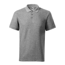 Malfini ADL215 COTTON HEAVY Galléros férfi póló (sötétszürke, XL) Malfini munkaruha