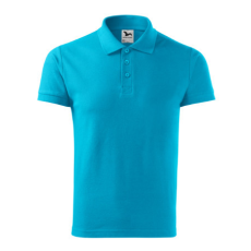 Malfini ADL215 COTTON HEAVY Galléros férfi póló (türkiz, XL) Malfini