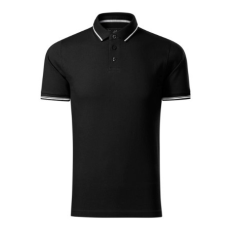 Malfini ADL251 PERFECTION PLAIN Galléros póló (fekete, XL) Malfini